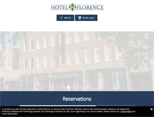 Tablet Screenshot of hotelflorencesc.com